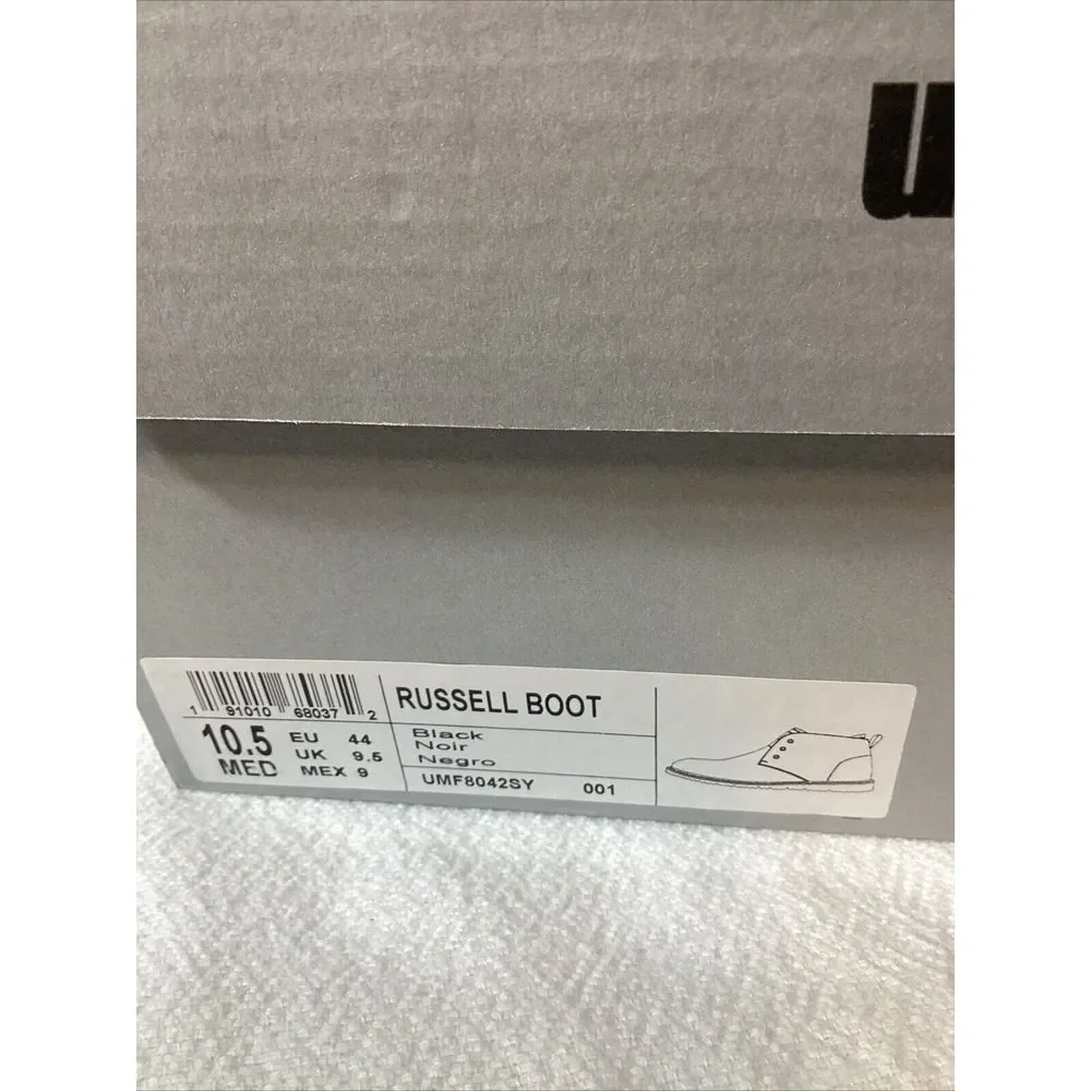 unlisted kenneth‎ cole boots Russel Black Size 10.5 Medium SKU # 3057